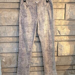 Women's Snake Patterned Jeans